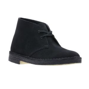 Clarks Desert Boot Black Suede